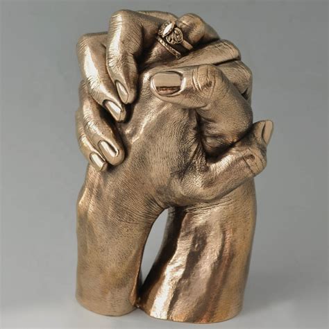 He skillfully uses leather, . . Cast sculpture artists